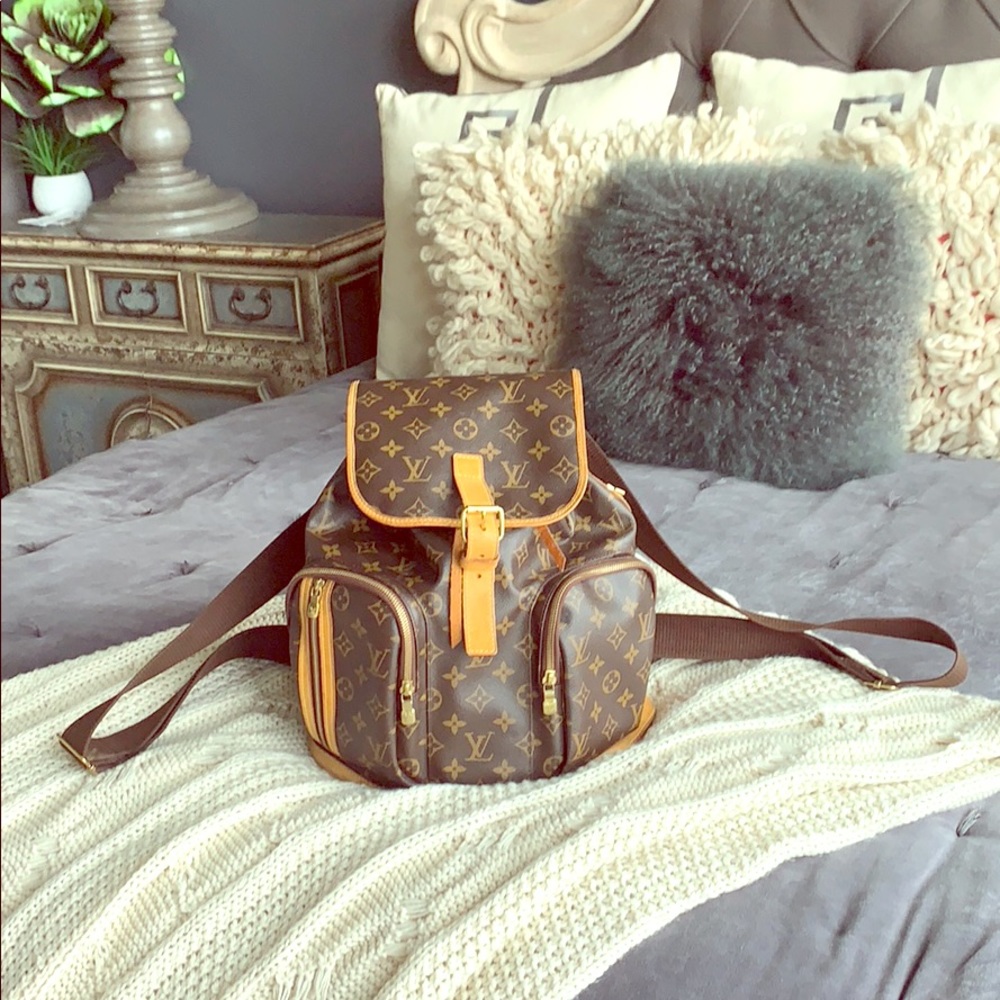 Louis Vuitton Bosphore backpack monogram canvas